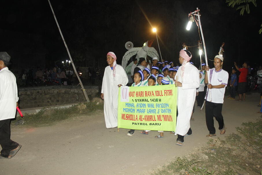 KEMERIAHAN TAKBIR KELILING DI KAMPUNG ANE &#91;PIC BWK INSIDE&#93;