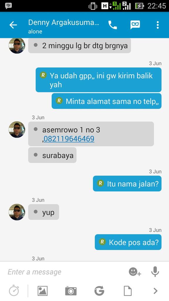 Hati-hati penipuan Alexander Denny Argakusuma