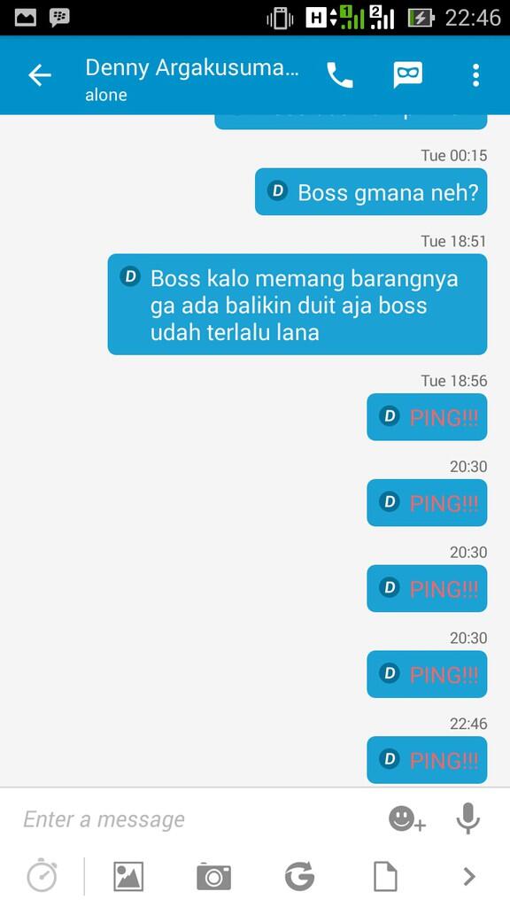 Hati-hati penipuan Alexander Denny Argakusuma