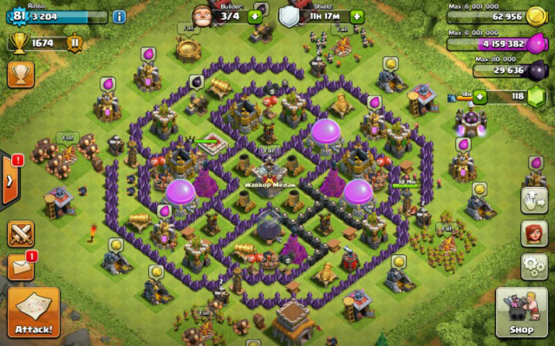 WTS ID LEGEND Clash Royale Lava Hound TERMURAH