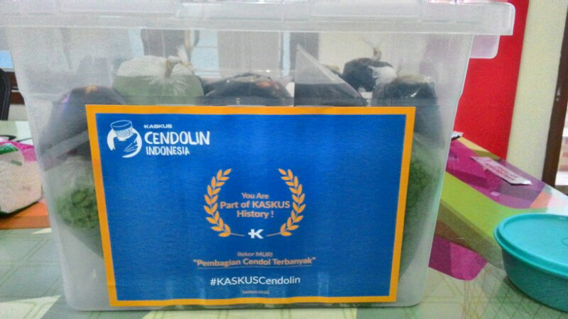 Cendolin Indonesia &quot; you are part of Kaskus History ! &quot;