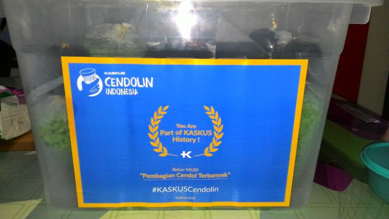 Cendolin Indonesia &quot; you are part of Kaskus History ! &quot;