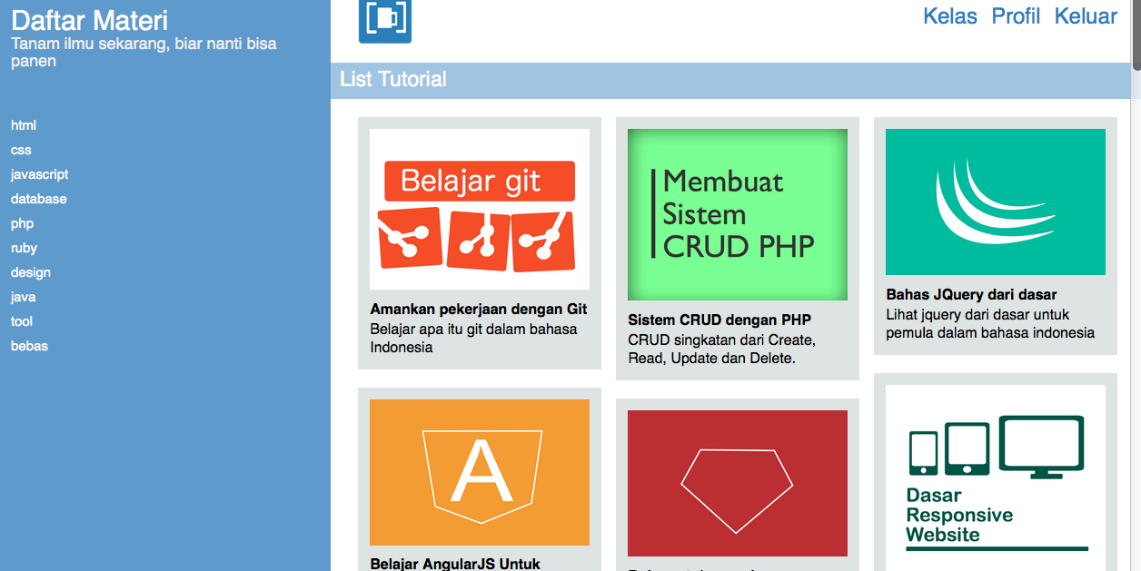 Belajar Web Design dan Develop di Sekolah Koding