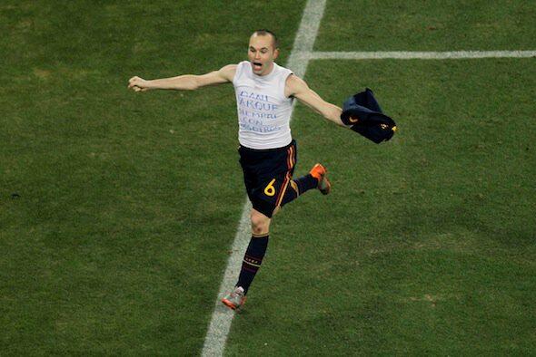 terimakasih iniesta, xavi, barcelona dan terimakasih untuk semua