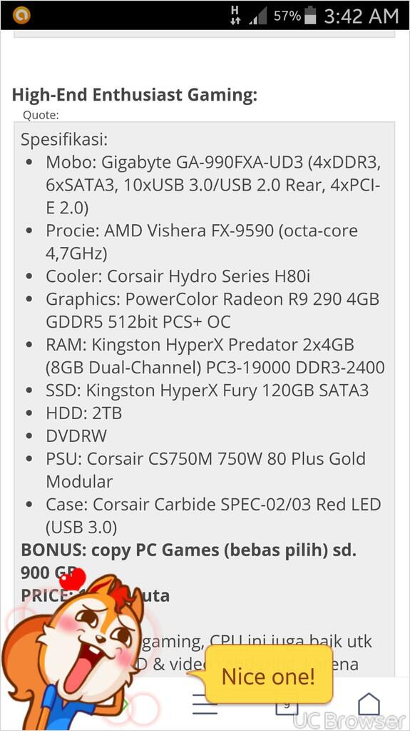 CPU Gaming Baru & Bergaransi * Lengkap dgn isi Games yg Bebas Pilih Sendiri *