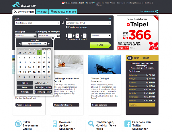 Ini Dia Tips Berlibur Ala Skyscanner!