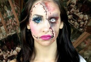 10 Hasil Makeup Halloween Terbaik dan Tutorialnya
