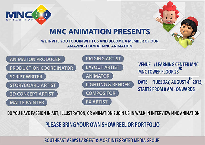The Walk in interview MNC Animation, Aug 4th 2015 (MNC Group)