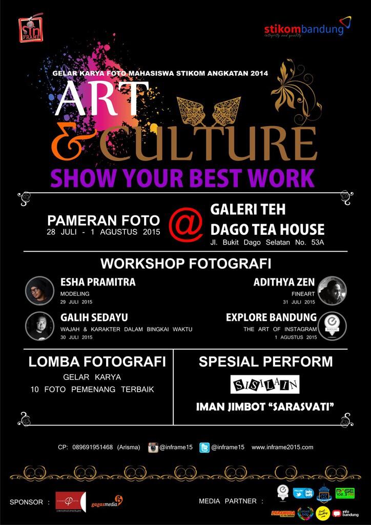 &#91;INVITATION&#93; &quot;ART &amp; CULTURE - SHOW YOUR BEST WORK&quot; by InFrame2015