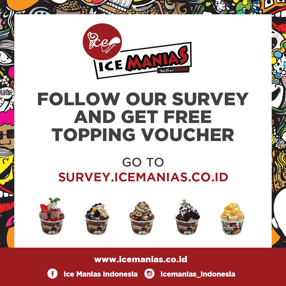 Mohon bantuannya! Isi Survey cuman 3 menit dapet Voucher!