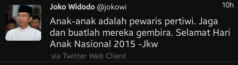 Google Turut Meriahkan Perayaan Hari Anak Nasional 2015