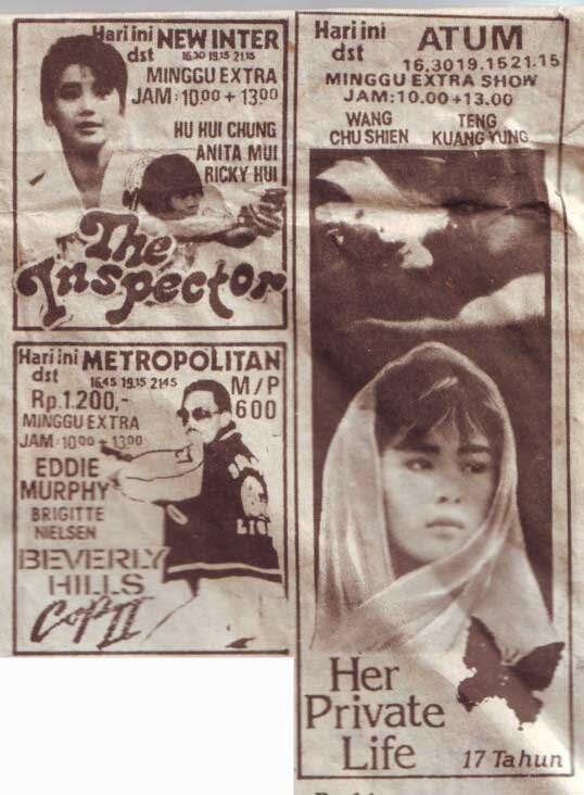 Iklan - Iklan FILM BIOSKOP JADUL (1970 - 1980an)