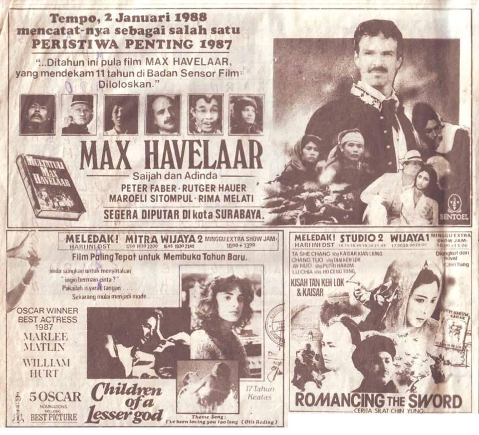 Iklan - Iklan FILM BIOSKOP JADUL (1970 - 1980an)
