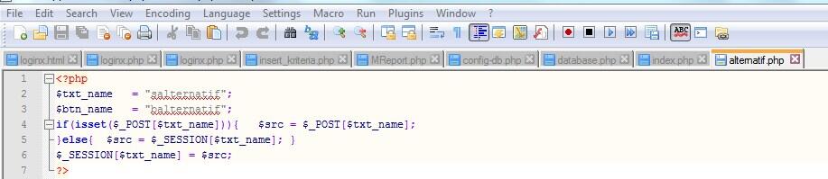 gagal menampilkan hasil IF ELSE pada PHP