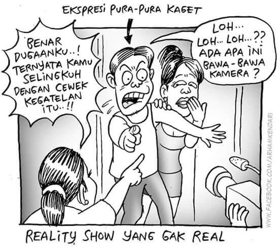 &#91;Mantabz Gan!&#93; Komik Sindiran Tayangan Televisi di Indonesia