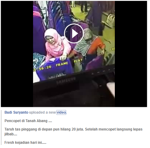 Hati-Hati dengan berbagai tindak kejahatan di Mall