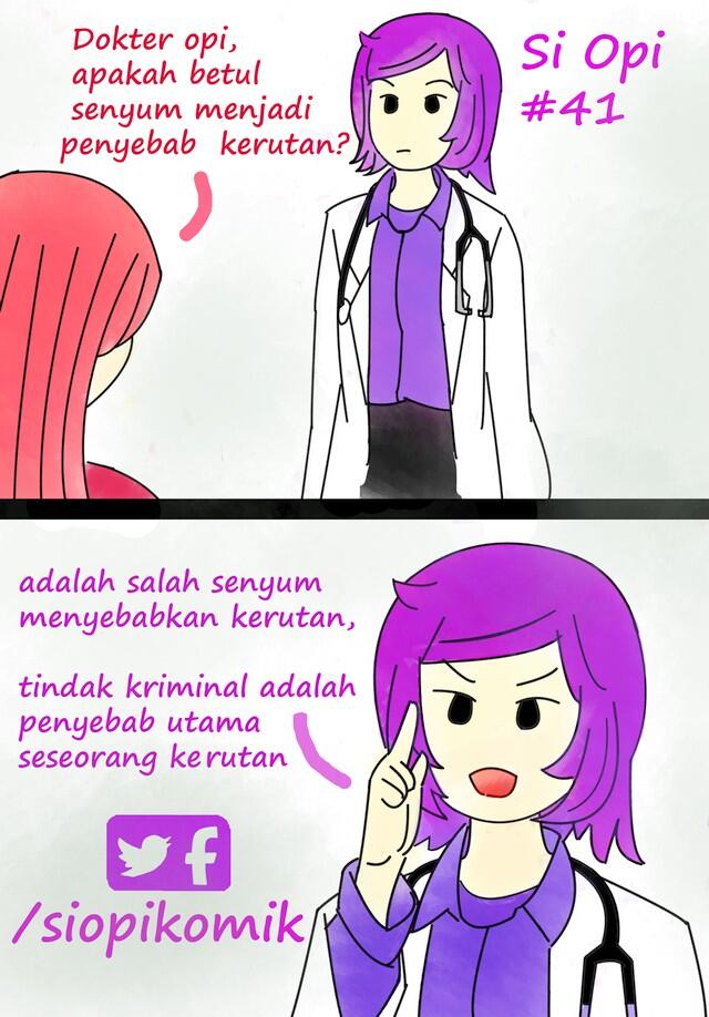 si opi , komik strip bikinan ane, mohon saran nya gan