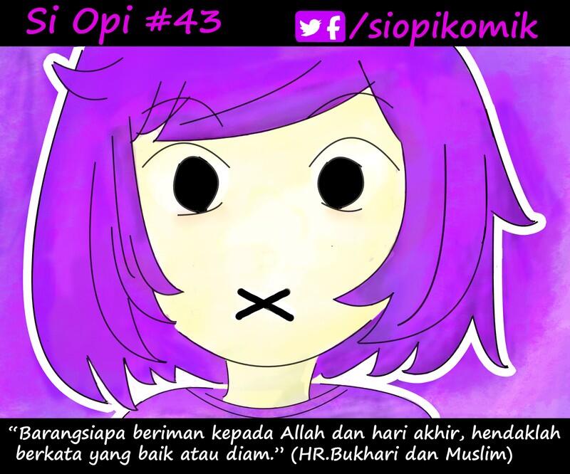 si opi , komik strip bikinan ane, mohon saran nya gan