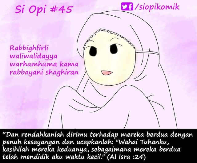 si opi , komik strip bikinan ane, mohon saran nya gan