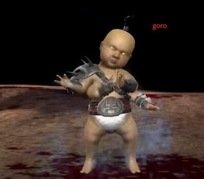 Lucu gan! Jagoan2 Mortal Kombat 9 kalo jadi bayi (babality), agan pilih yg mana?