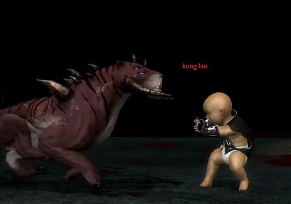 Lucu gan! Jagoan2 Mortal Kombat 9 kalo jadi bayi (babality), agan pilih yg mana?