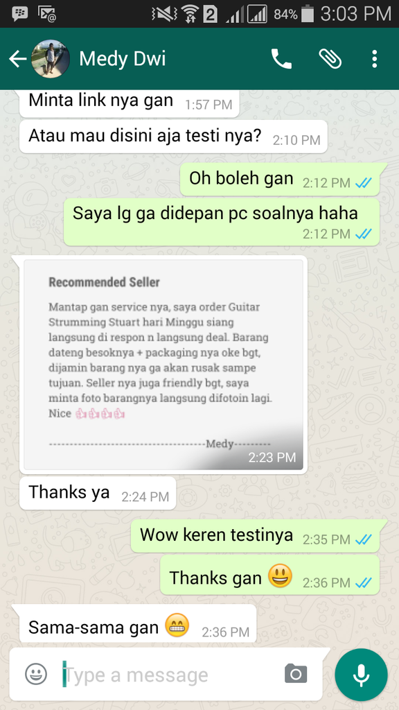 TESTIMONIAL SUPESUPE (Terpercaya)