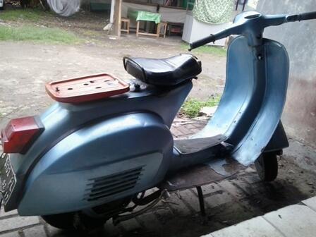  restorasi Vespa Super 78 kelas pemula banget