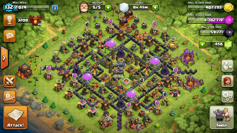 ID COC Level 97-jalan trus... TH9 Max Deff..