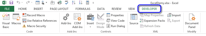 Mengenal VBA Excel Makro