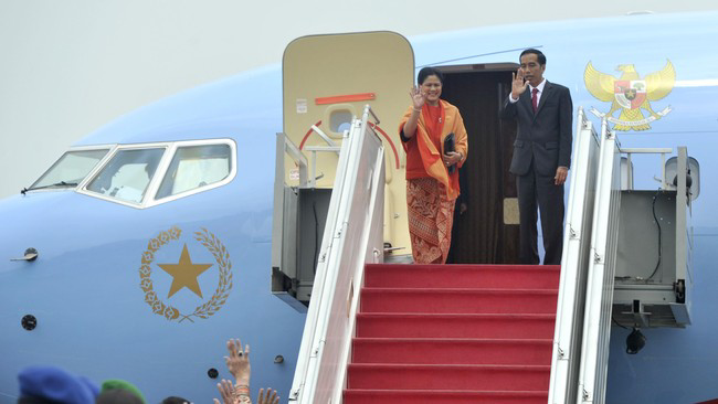 Aseeek... Presiden Jokowi Terbang ke Singapura Hari Ini.....