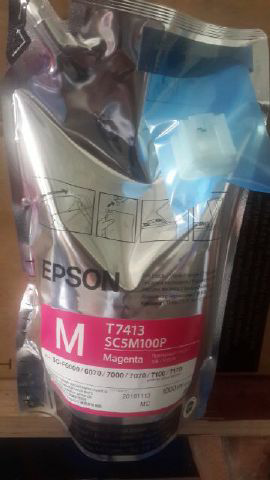 Tinta Epson kemasan Pouch/liter