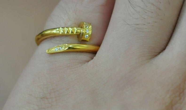 CINCIN CARTIER PAKU UKURAN 16-20mm ( YELLOW GOLD, WHITE GOLD, & ROSE GOLD).