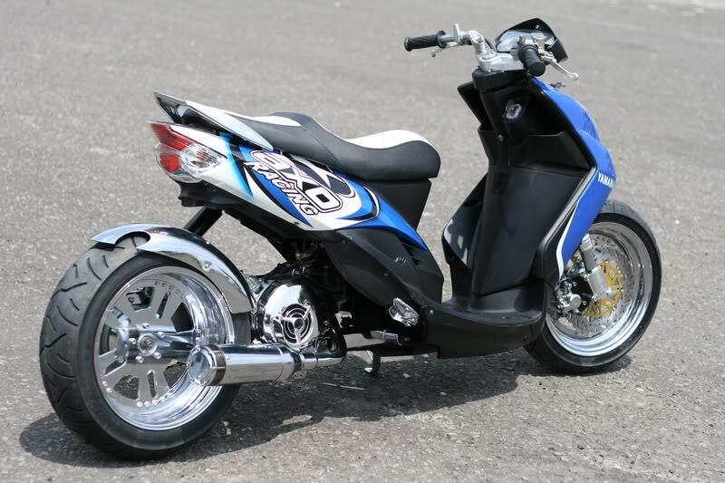 Jangan Sembarangan Memperbesar Ukuran Ban Sepeda Motor