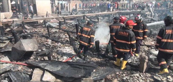 40 Rumah Semi Permanen Di 3-4 Ulu Palembang Ludes Dilalap Si Jago Merah