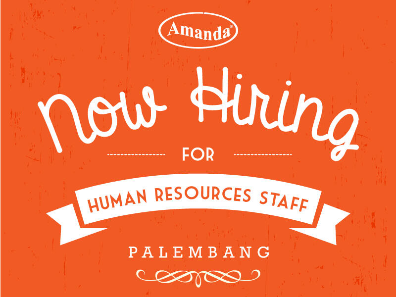 Open Recruitment untuk HRD Staff Palembang