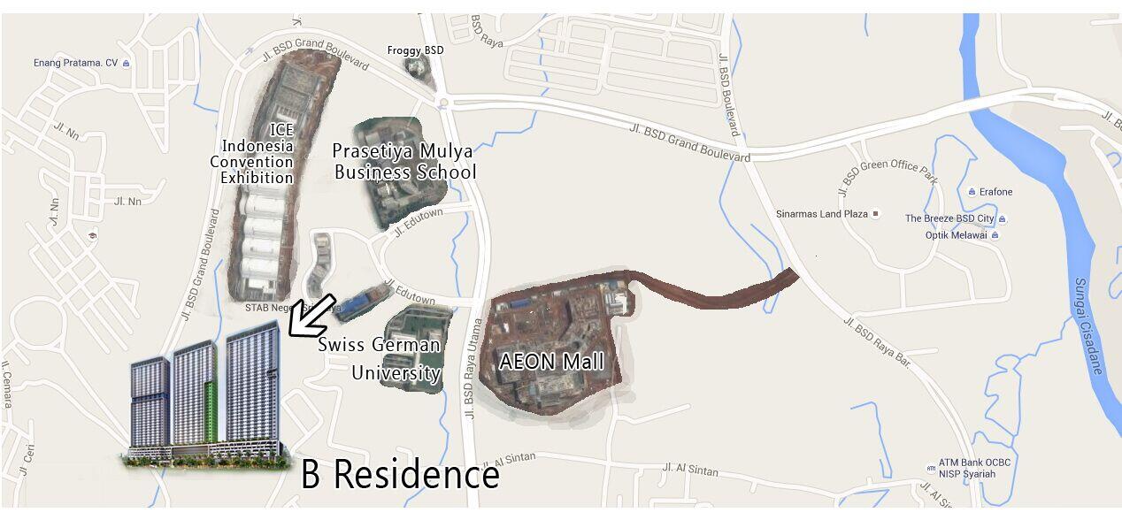 APARTEMEN B~RESIDENCE HUNIAN NYAMAN DAN NYAMAN DI PINGGIR KOTA