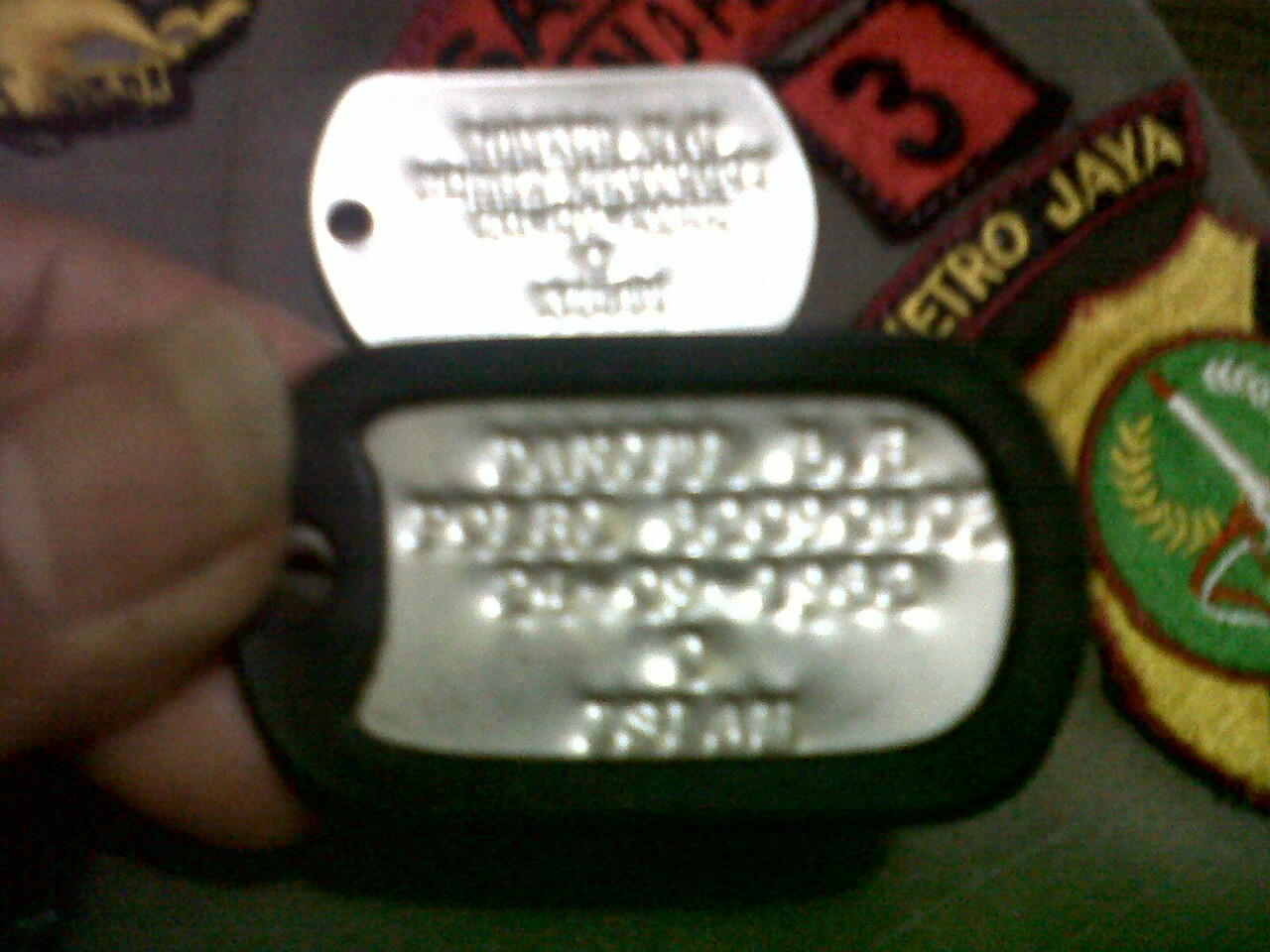 MENGENAL ASAL USUL KALUNG DOG TAG (MILLITARY TAG)