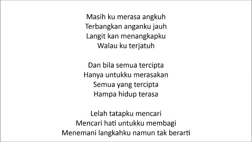 Perubahan ariel noah (peterpan)