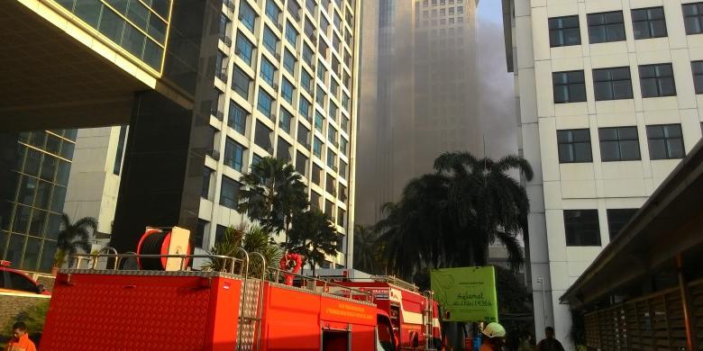 Gedung Ditjen Pajak Terbakar, Kebakaran Berasal dari Panel Listrik