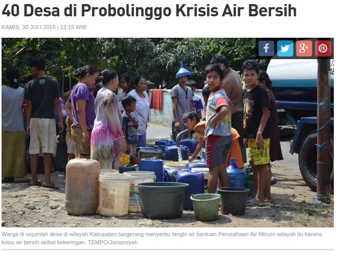 Begini Solusi Presiden Jokowi Atasi Kekeringan