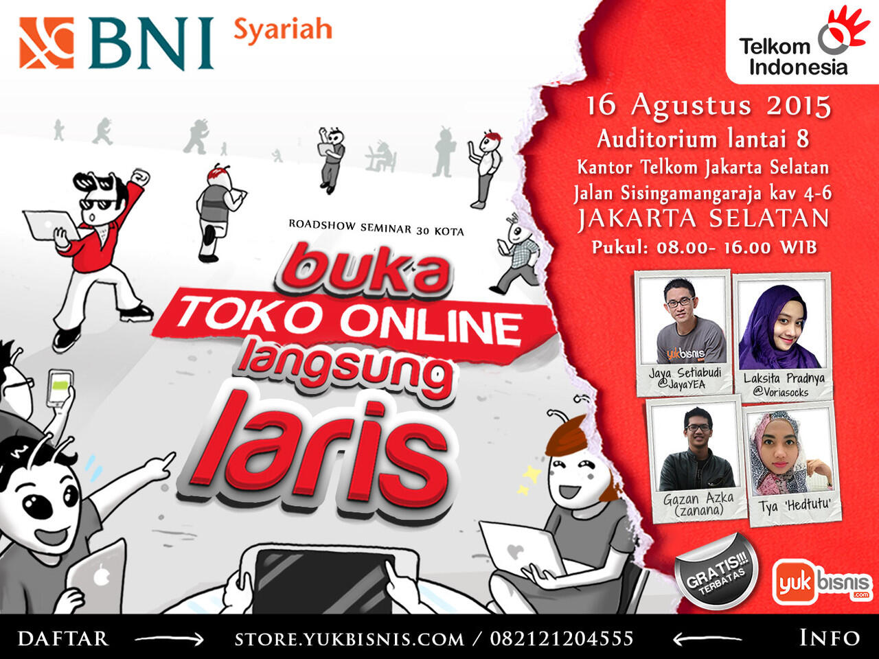 Buka Toko Online Langsung Laris