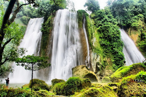 Yang suka Travelling masuk, Air Terjun Indonesia yang Jarang Dikunjungi Orang