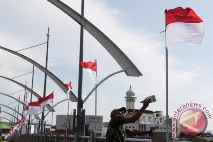 TNI Kibarkan Puluhan Ribu Bendera “Sang Saka Merah Putih” di Aceh