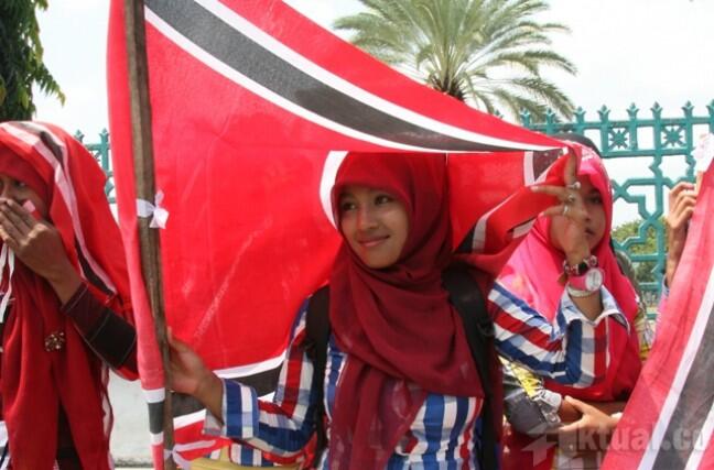 TNI Kibarkan Puluhan Ribu Bendera “Sang Saka Merah Putih” di Aceh