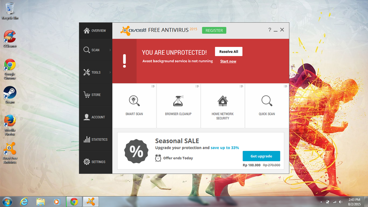 &#91;HELP&#93; Pengguna avast masuk