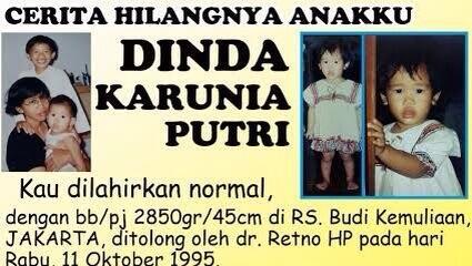 Ibu ini Terus Berdoa Putri Kecilnya yang Diculik 1997 Lalu di Ciledug Kembali