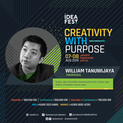 IDEAFEST 2015: Konferensi Para Social Entrepreneur Muda Indonesia!