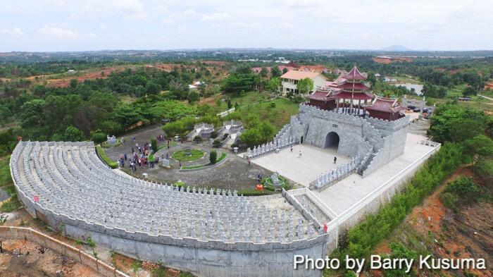 Wihara Patung 1000 Wajah di Pulau Bintan.