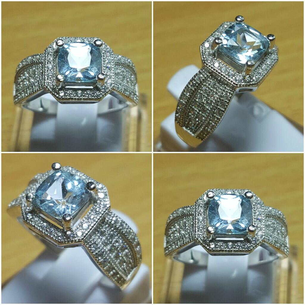 LELANG AWAL BULAN CANTONA (TOP BIG SIZE GEMSTONE AND GEMS IN 925 SILVER MEWAH)