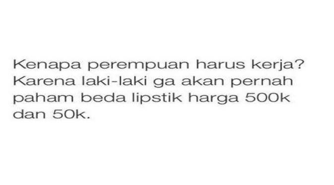 &#91;Heboh&#93; meme soal lipstik 500k dan 50k